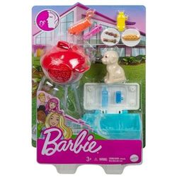 Barbie Mini Playset com Pets - CHURRASQUEIRA