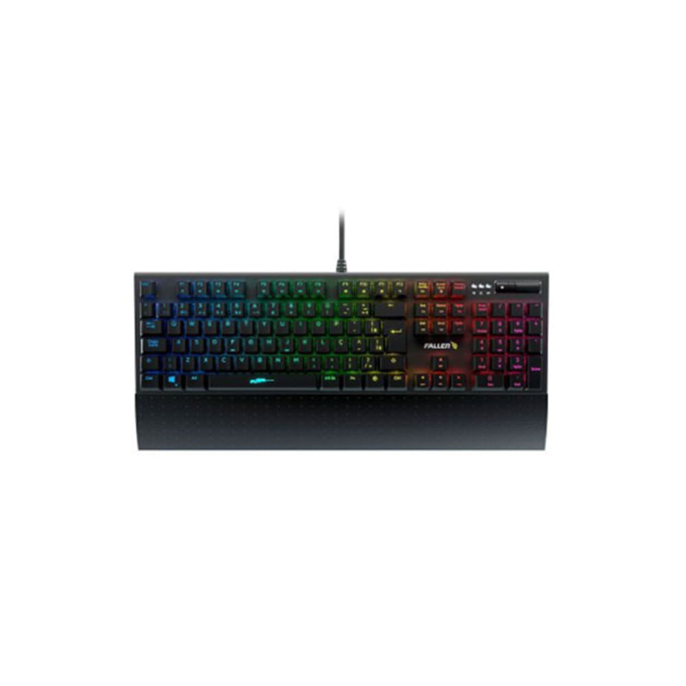 Teclado Gamer Mecânico Falcão-Peregrino V3 c/ Switch Blue - Fallen