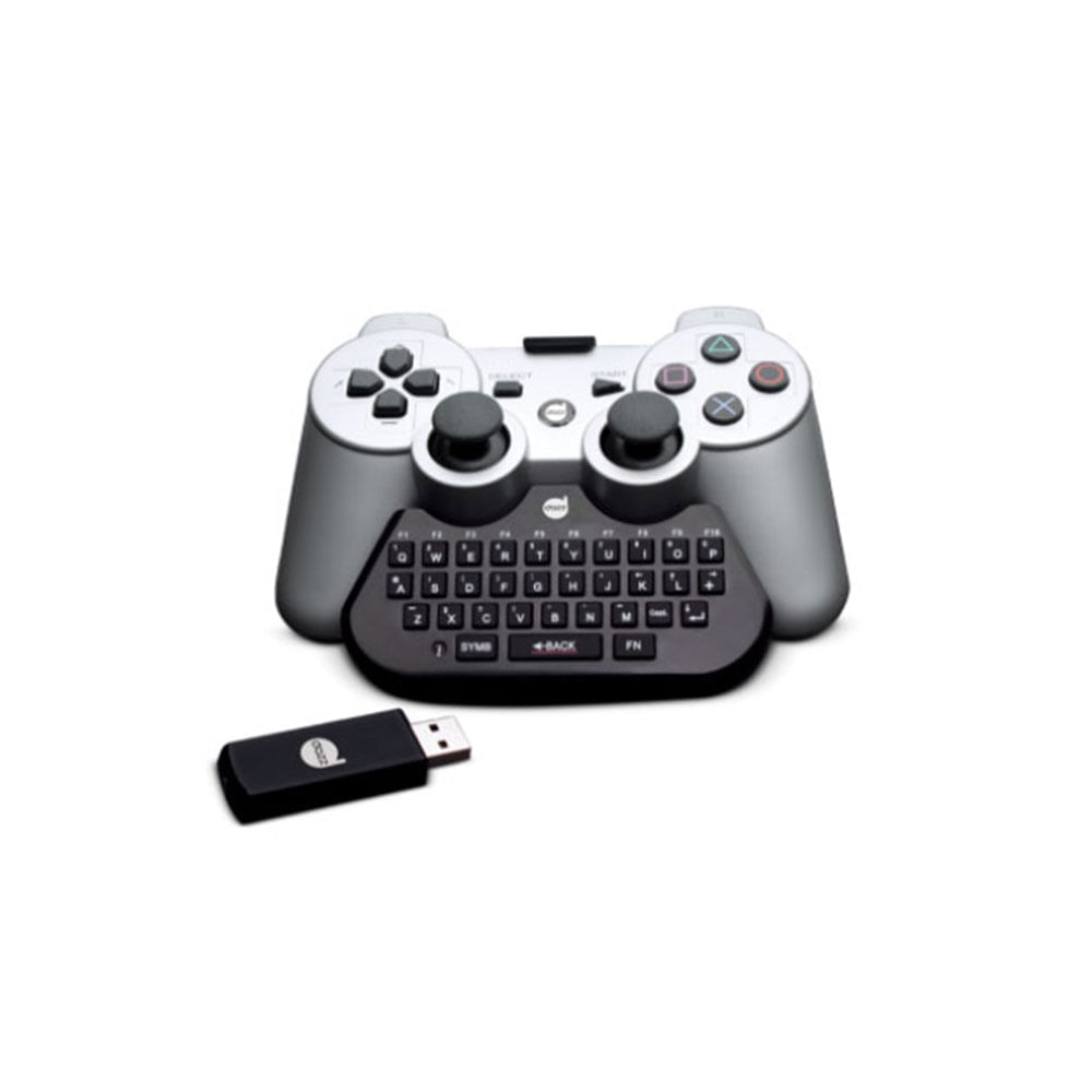 Chat Pad Gamer para  Ps3 S/ Fio Preto - Dazz