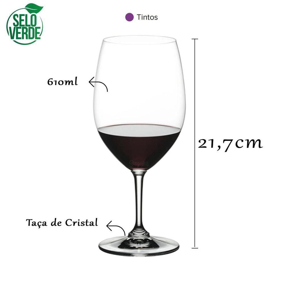 Taças De Cristal Importado Alemanha Tipos De Vinho Nachtmann Cor:tinto Bordeaux