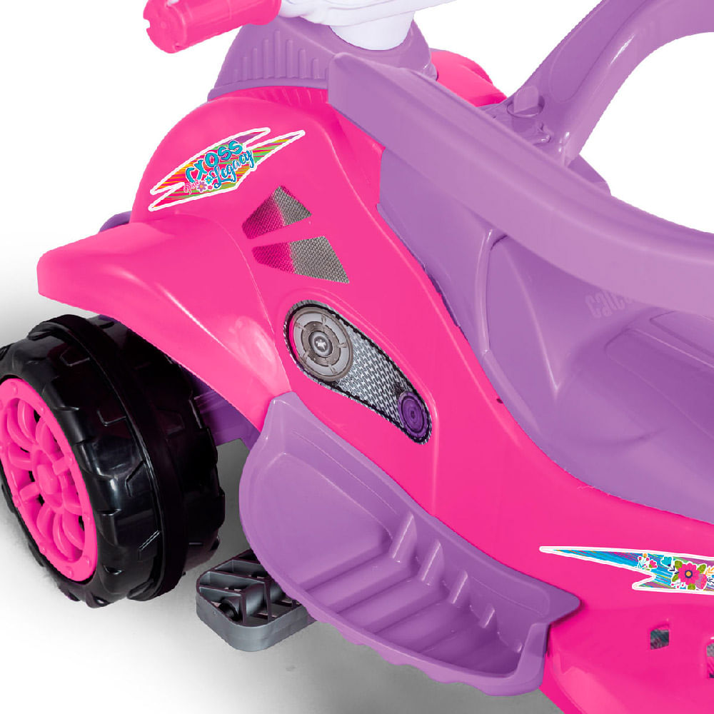 Carrinho de Passeio Infantil Calesita Cross Legacy Pink