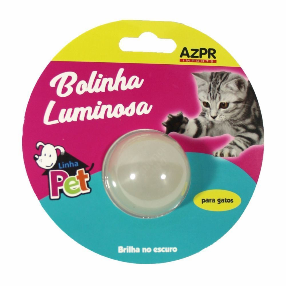 Bola Pet Luminosa Para Gato Azpr