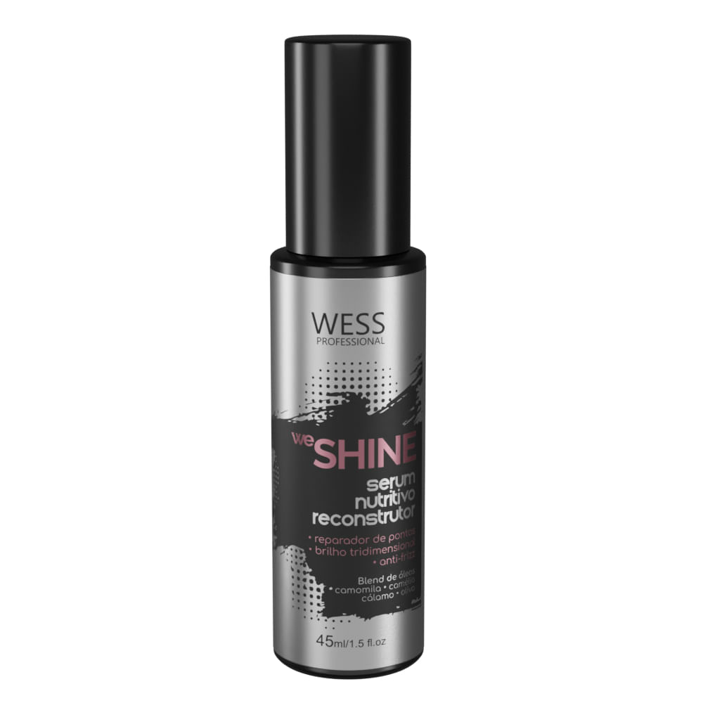 Wess we Shine Serum Nutritivo Reparador Anti-frizz 45ml