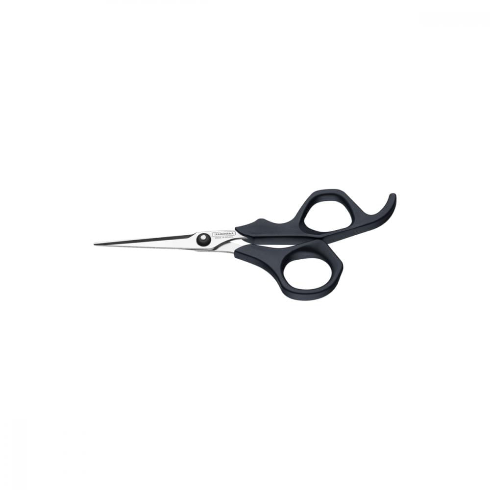 Tesoura para Cabelo Tramontina Supercort com Lamina em Aço Inox com Fio Navalha e Cabo de Polipropileno Onix 5"