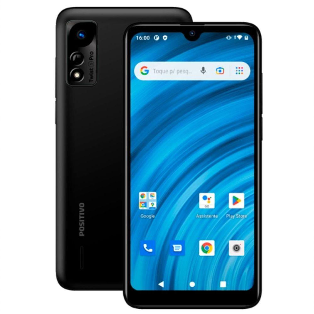 Celular Positivo Twist 5 Pro S640 64gb Dual 3901830 Preto