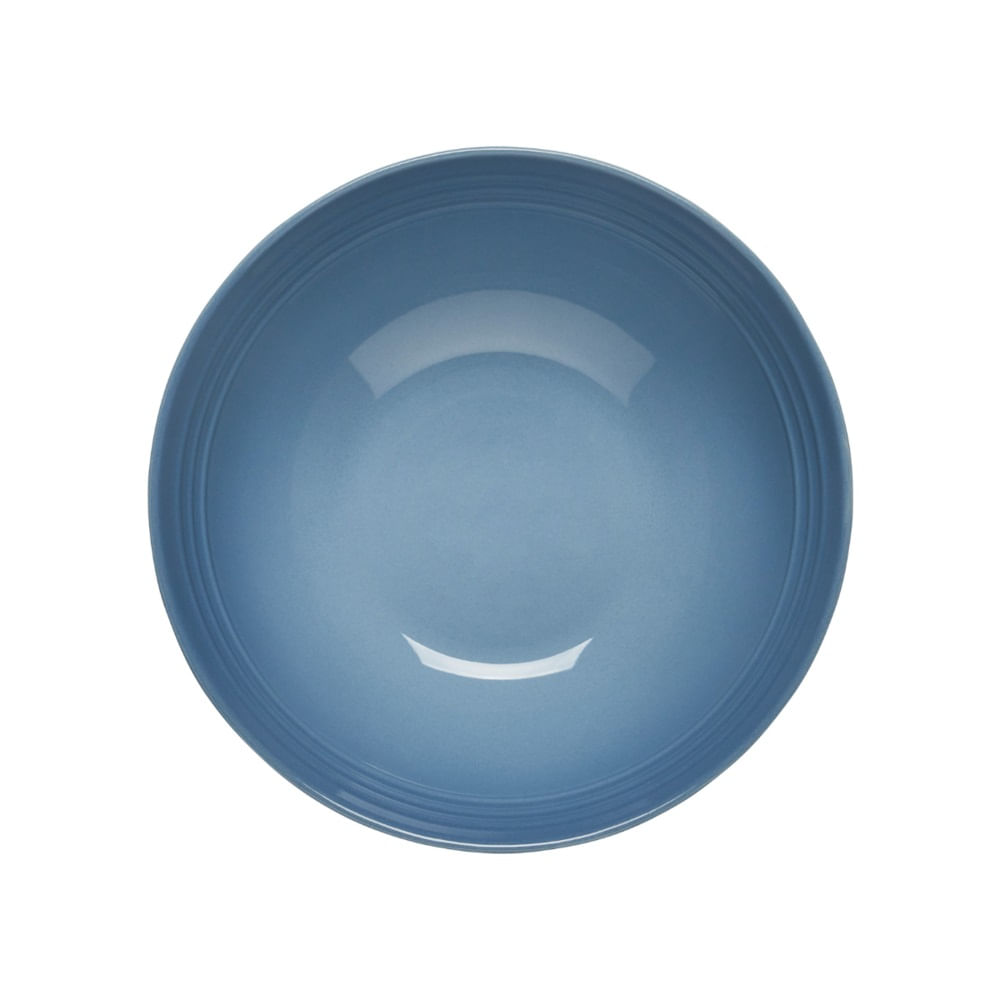 SET LE CREUSET 4 BOWLS REDONDOS VANCOUVER EM CERÂMICA 16CM AZUL CHAMBRAY 79198164347080