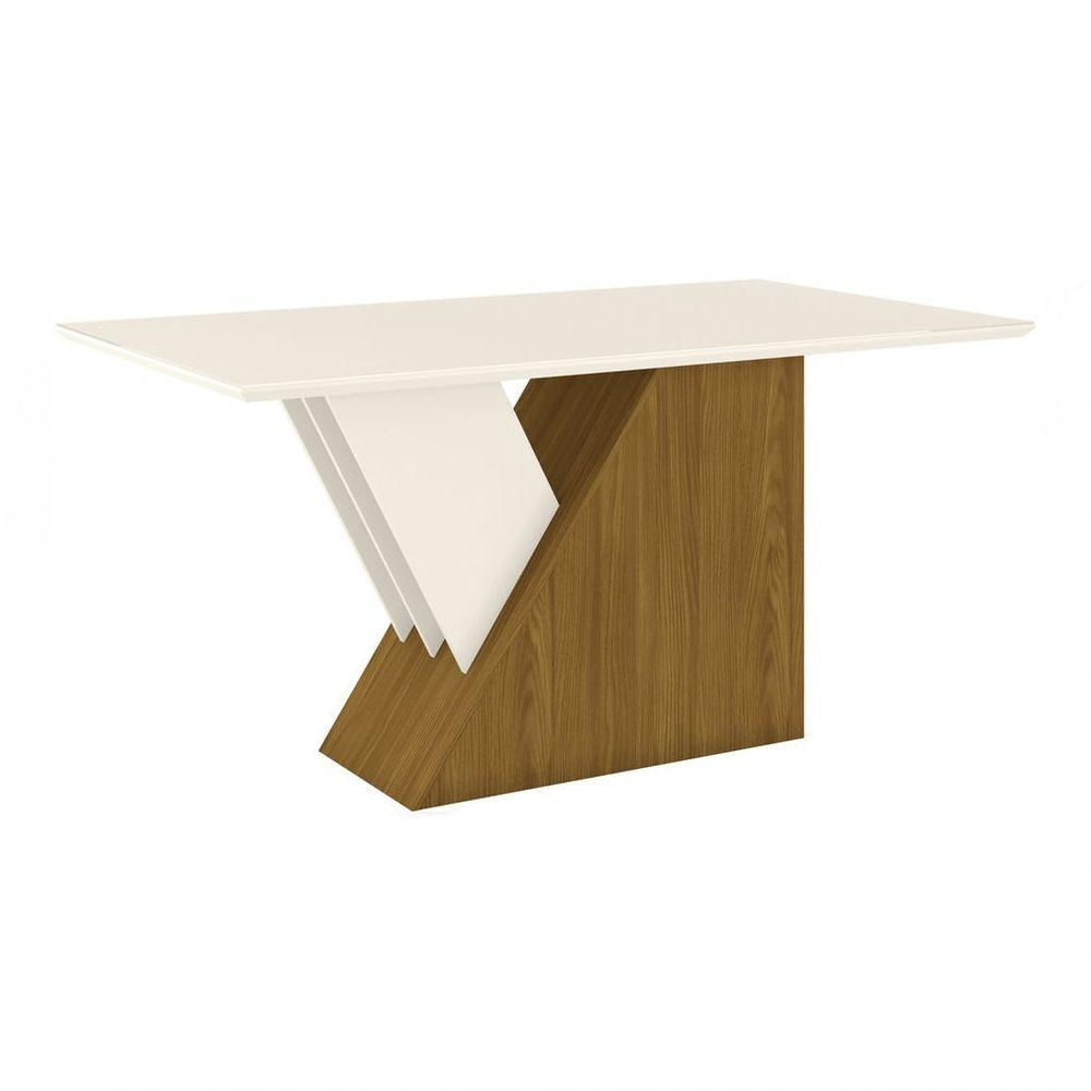 Mesa De Jantar 160 Cm Epic Henn Nature Com Off White