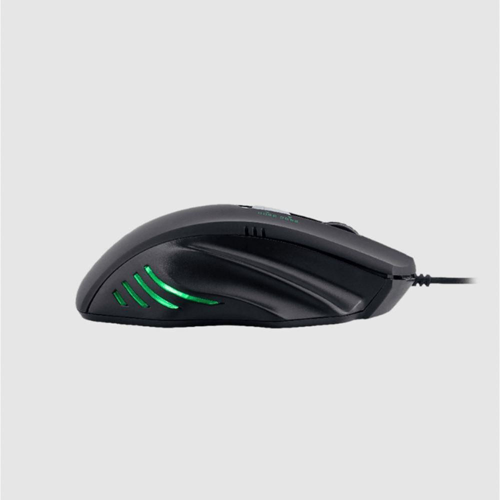 Mouse Gamer Viper Pro 3.600 Dpi Python - 410 Preto/verde Bivolt