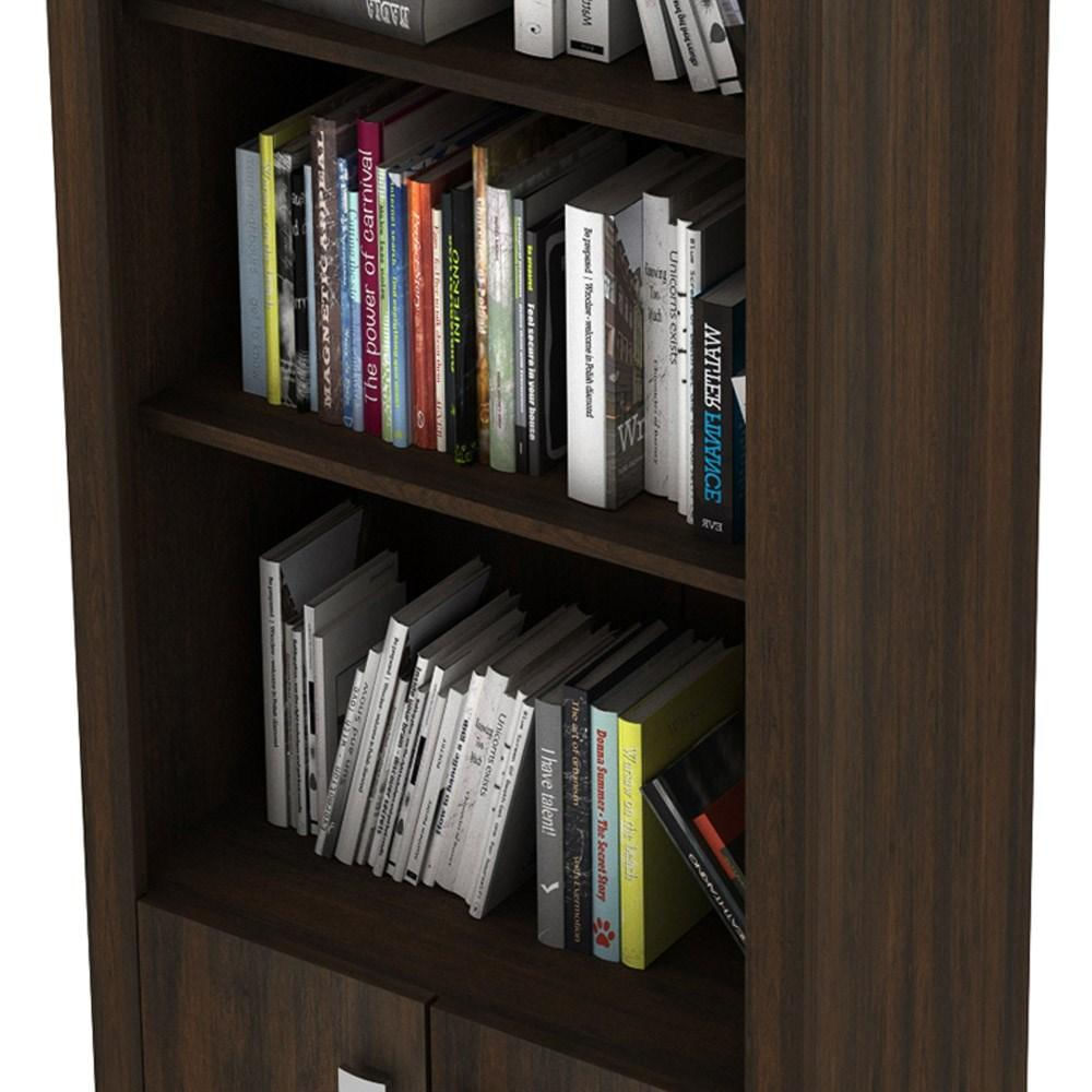 Armário Organizador para Home Office de 171,5 cm de Altura ME4110 Rústico - Tecno Mobili