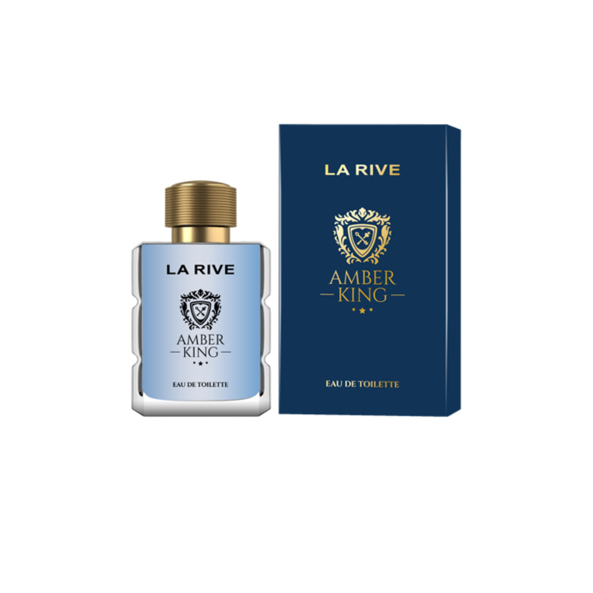 Perfume Importado Amber King La Rive Eau de Toilette Mas.100Mml