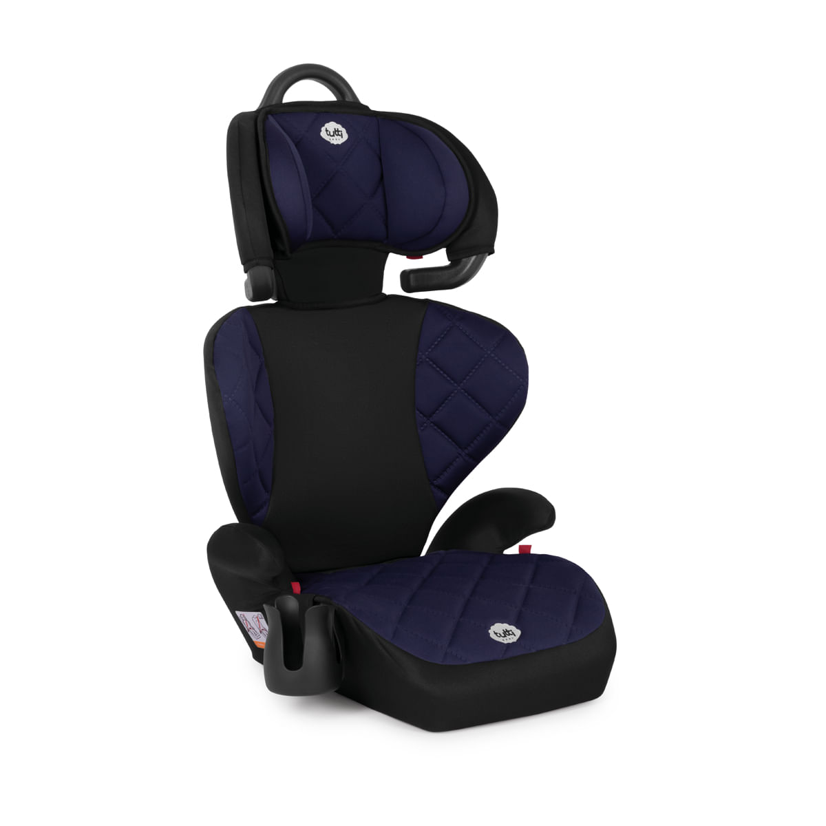 Cadeirinha Infantil Para Carro Cadeira Trinon 2 Em 1 Assento Elevação Booster 15 A 36kg Com Porta Copo Tutti Baby Azul