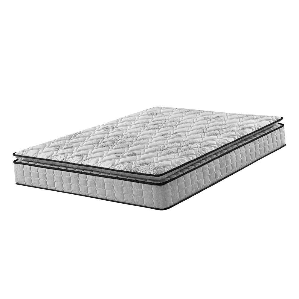 Colchão Viúva Hanover One Ortopédico Espuma D33 Pillow Top Cinza