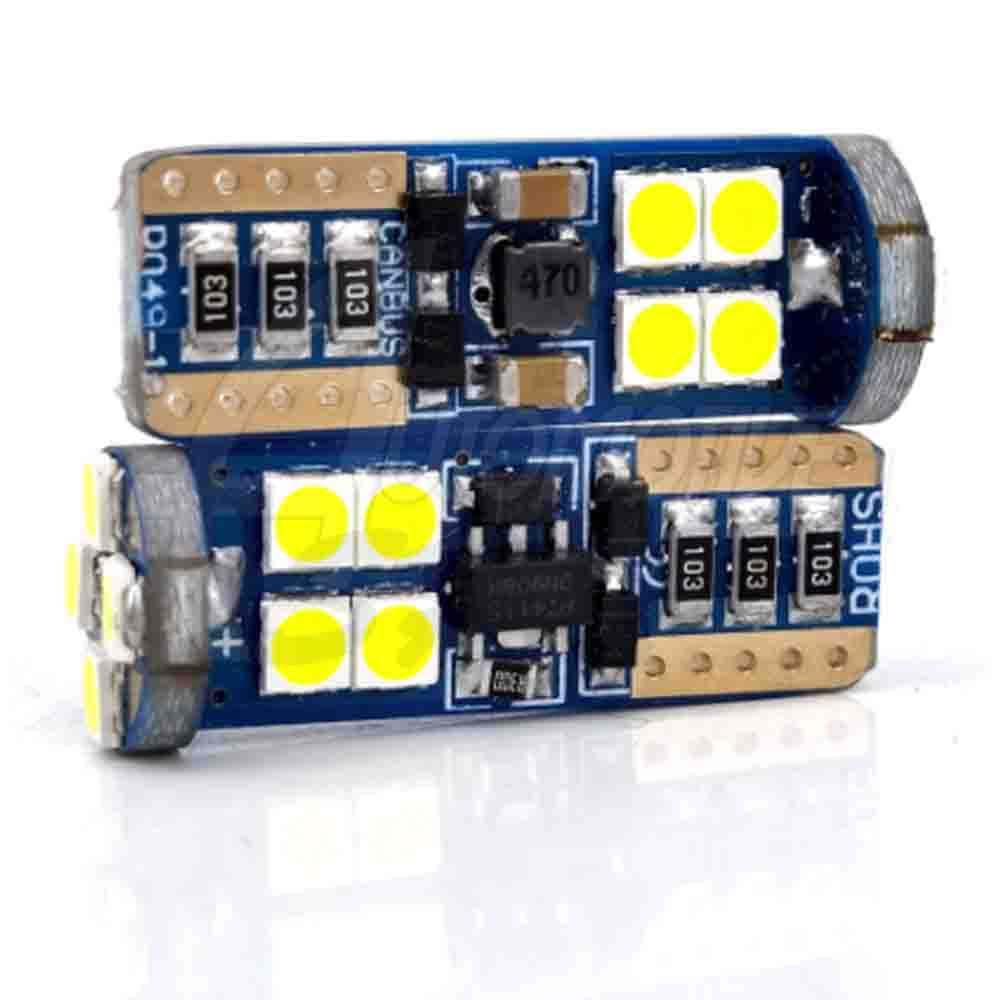 Lampada Pingo T10 5w 12 Leds SMD TORRE Super Bco CAMBUS Un