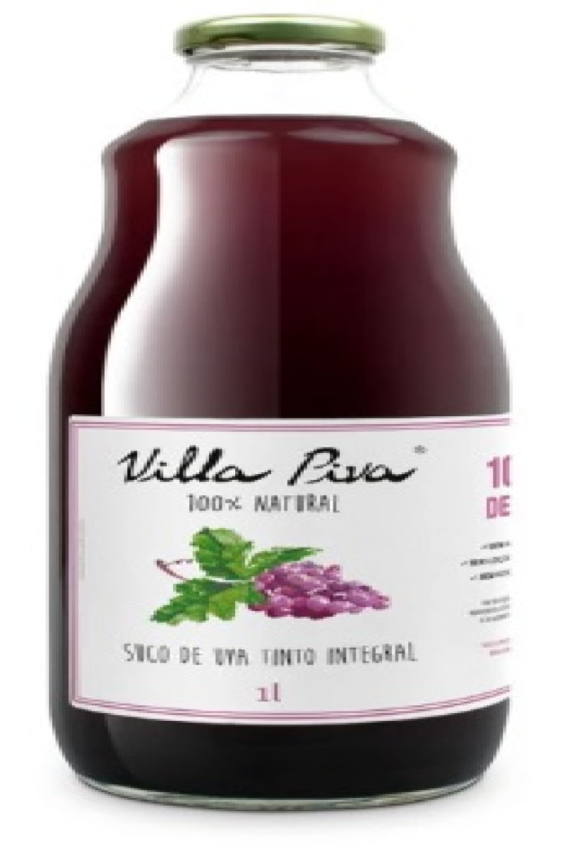 Suco de Uva Integral Sem Açúcar Villa Piva 1L