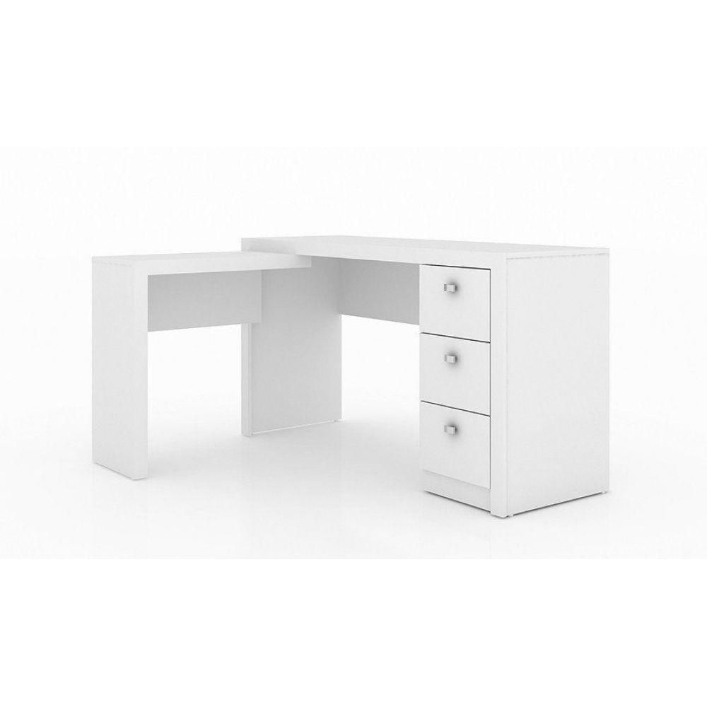 Conjunto para Home Office 02 Peças Branco Tecno Mobili