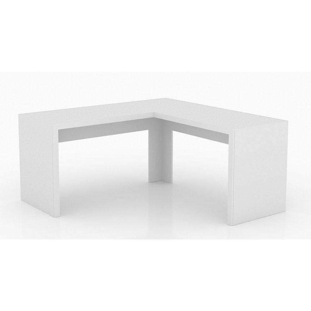 Conjunto para Home Office 06 Peças Branco Tecno Mobili