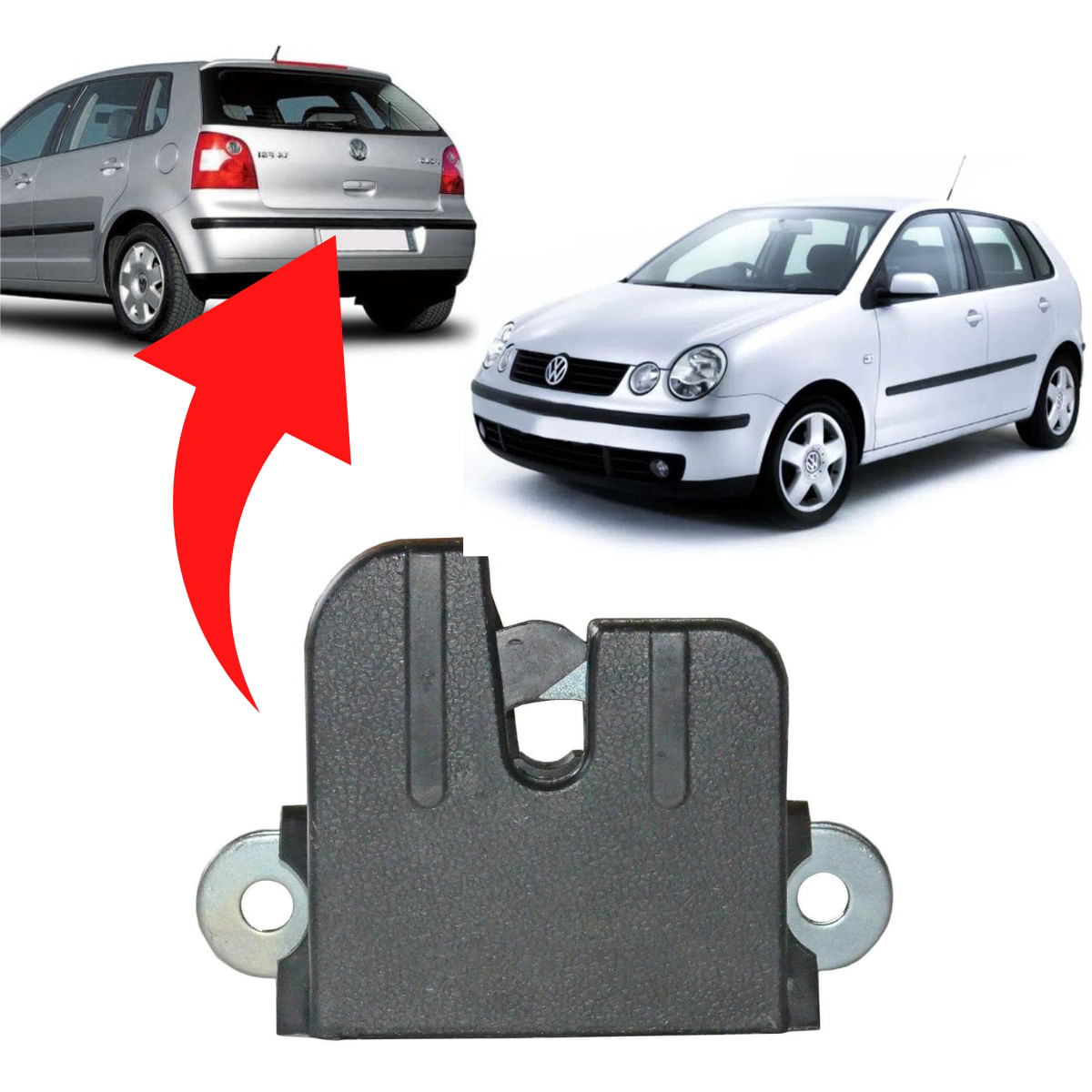 Fechadura Interna Porta-malas Polo Hatch Após 02