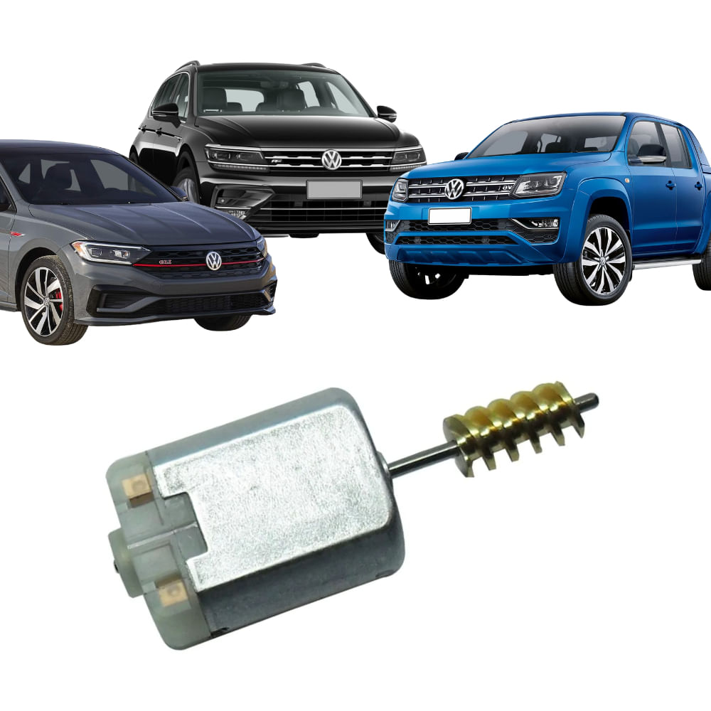 Motor Da Trava Elétrica Fechadura Amarok Engrenagem Metal