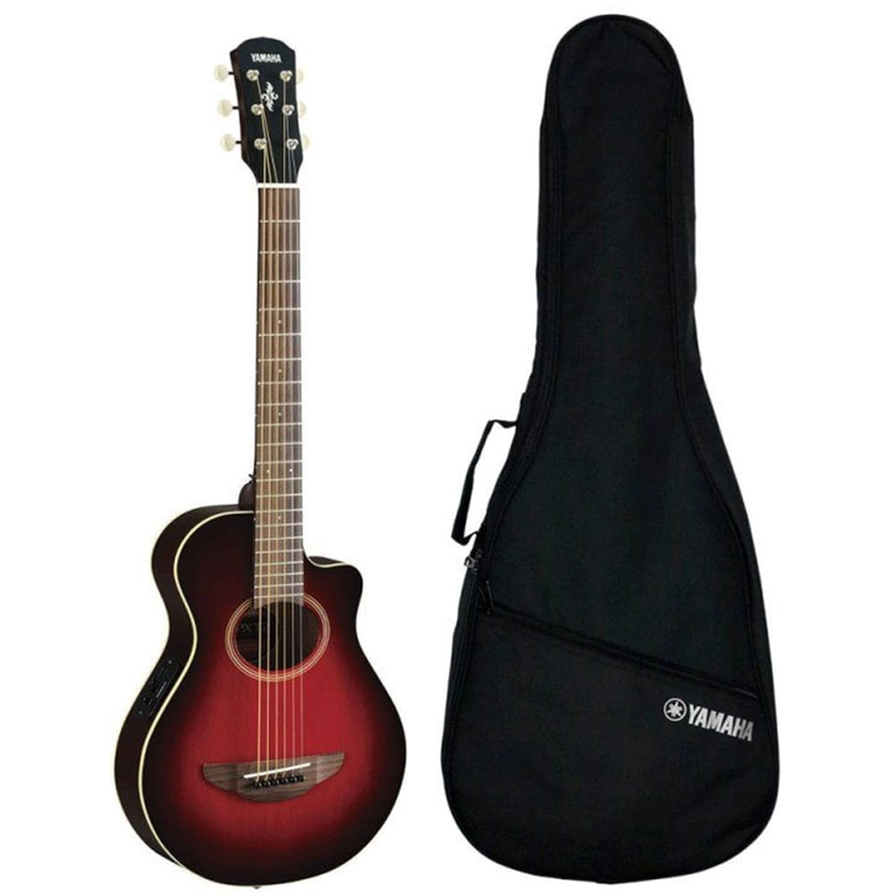 Violão Eletroacústico APXT2 DRB Dark Red Burst com Bag Yamaha