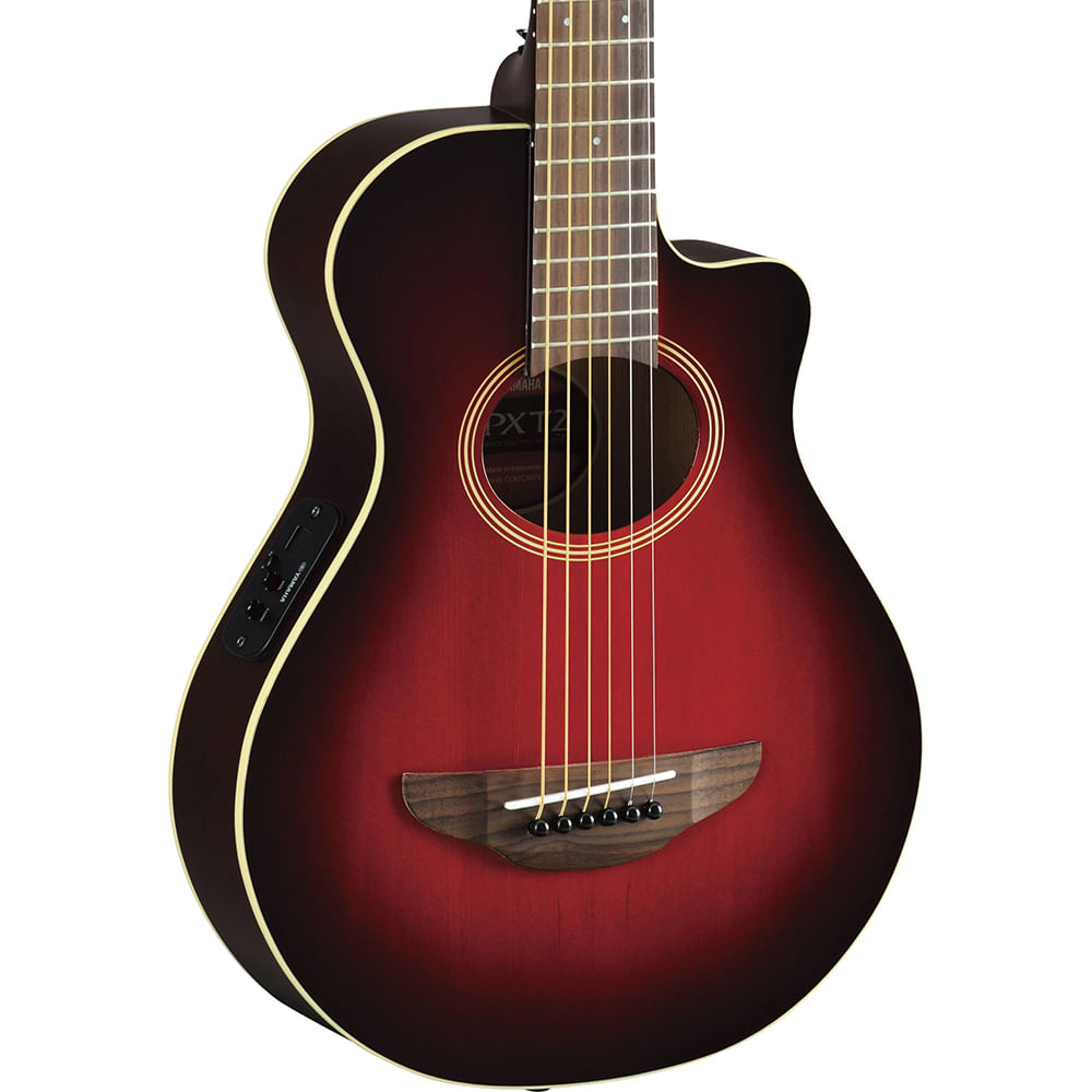 Violão Eletroacústico APXT2 DRB Dark Red Burst com Bag Yamaha