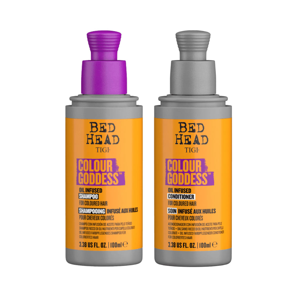 TIGI Bed Head Colour Goddess Shampoo 100ml e Condicionador 100ml