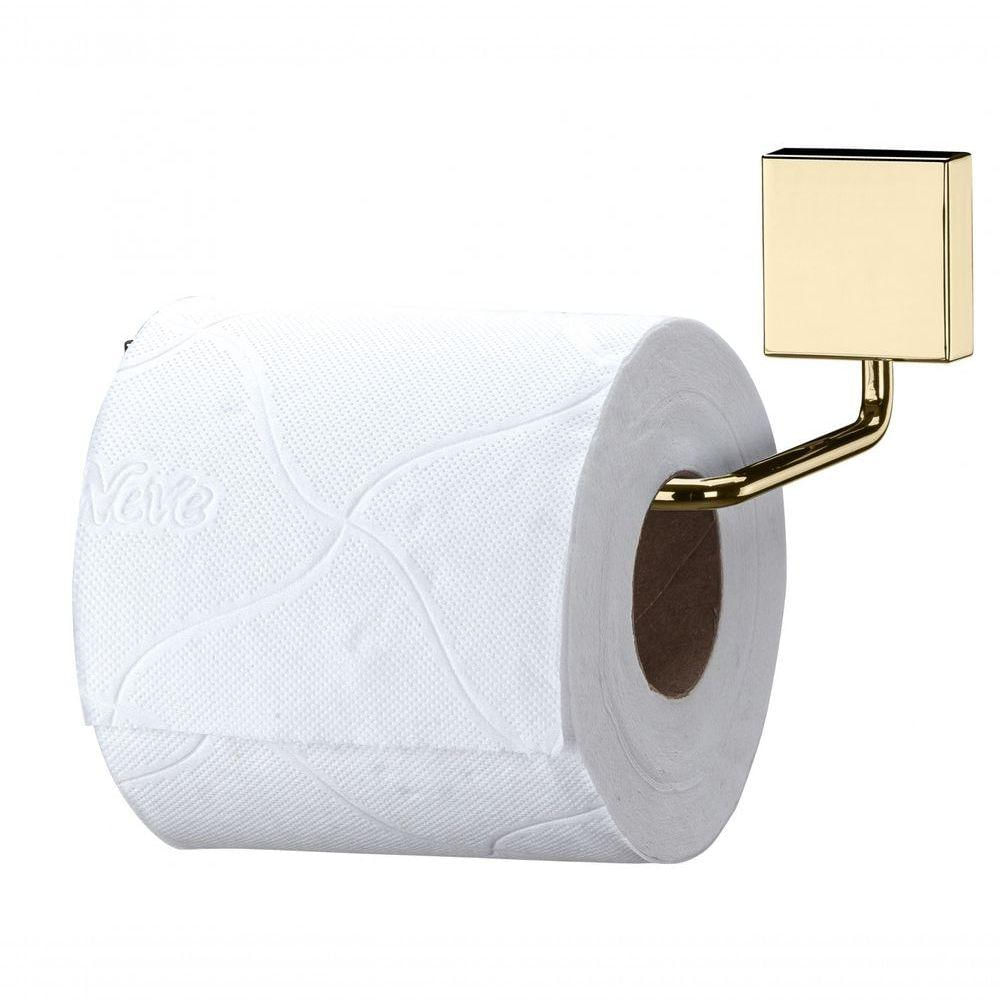 Porta Papel Higiênico Dourado Papeleira Future 7504dd