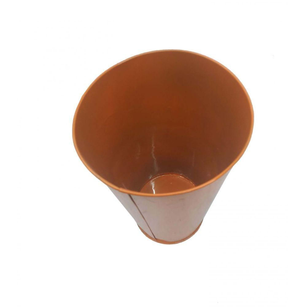 Vaso Metal Enfeite Jardim Quintal Varanda Passaro Flor