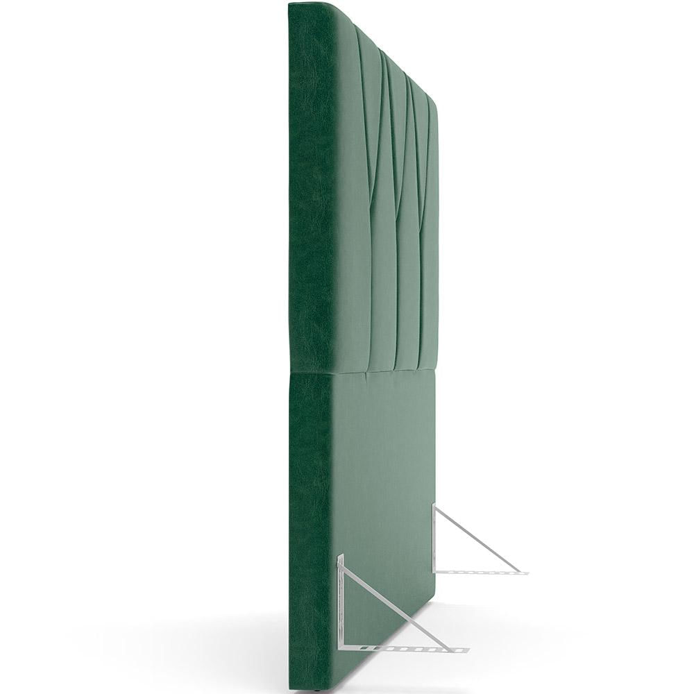 Cabeceira Cama Box Casal King 195 cm Aurora W01 Facto Verde Musgo - Lyam Decor