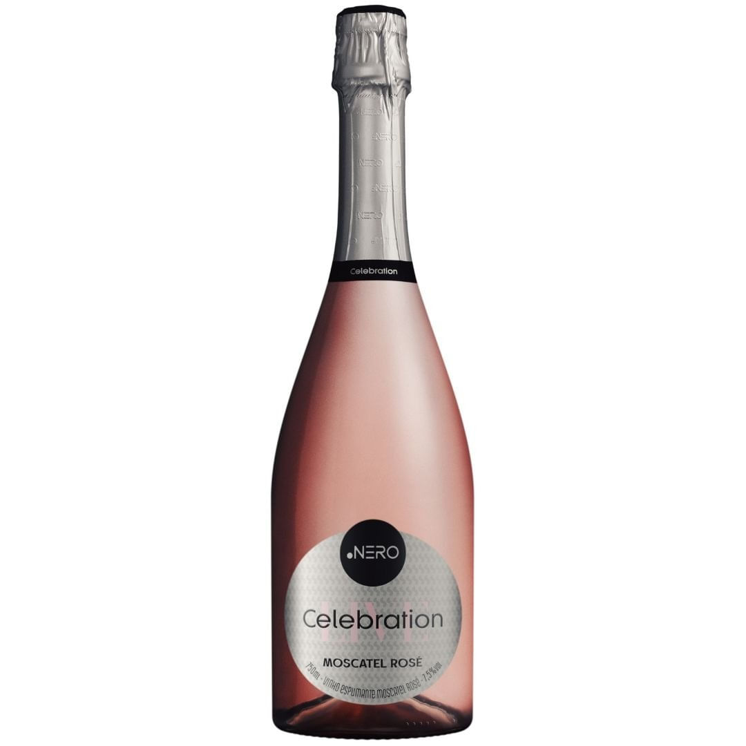 Espumante Moscatel Rosé Celebration Live Ponto Nero 750ml