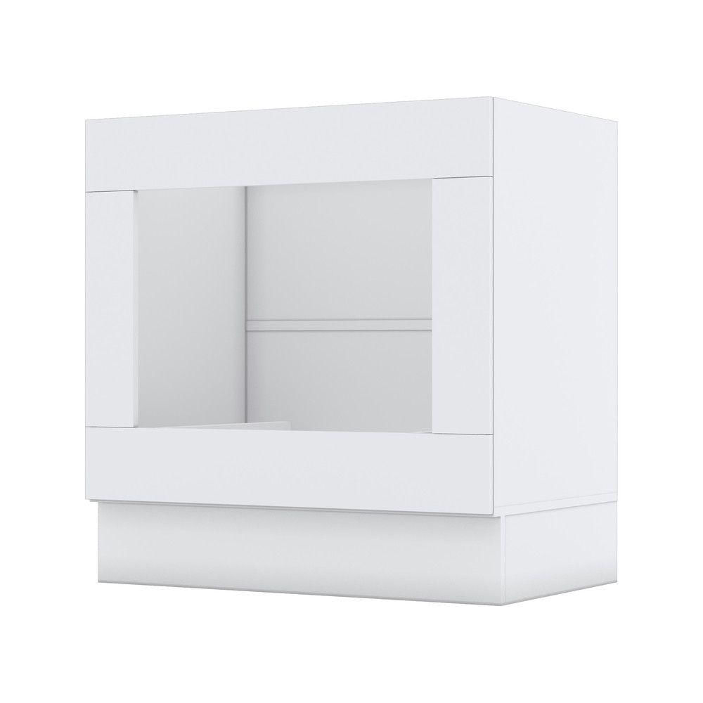 Balcão Forno De Embutir 80 Cm Nova York Henn Branco