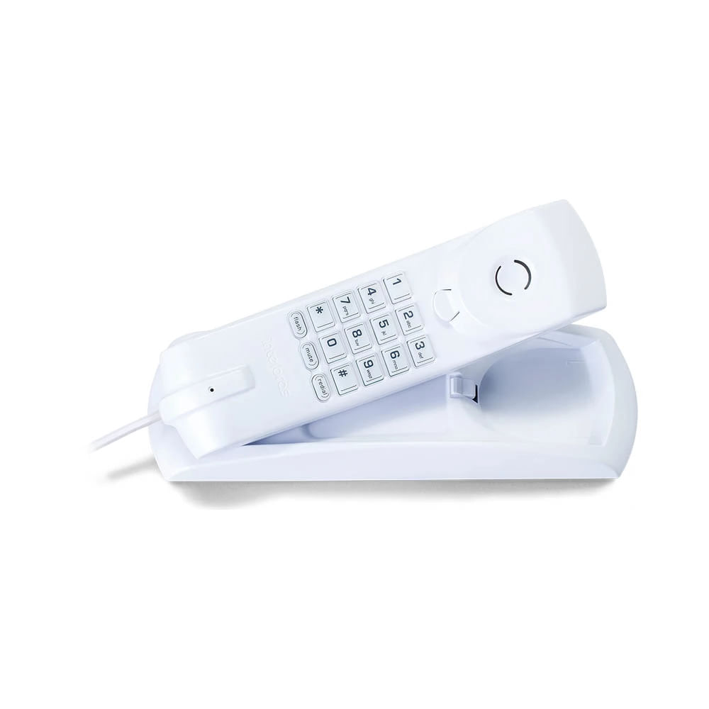 Telefone Fixo com Fio Intelbras TC 20 Branco