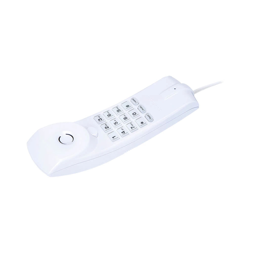 Telefone Fixo com Fio Intelbras TC 20 Branco