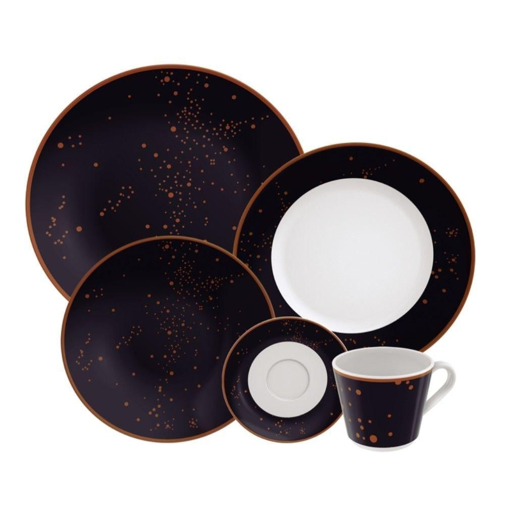 Aparelho Jantar Porcelana 20 Peças Valentina Tramontina