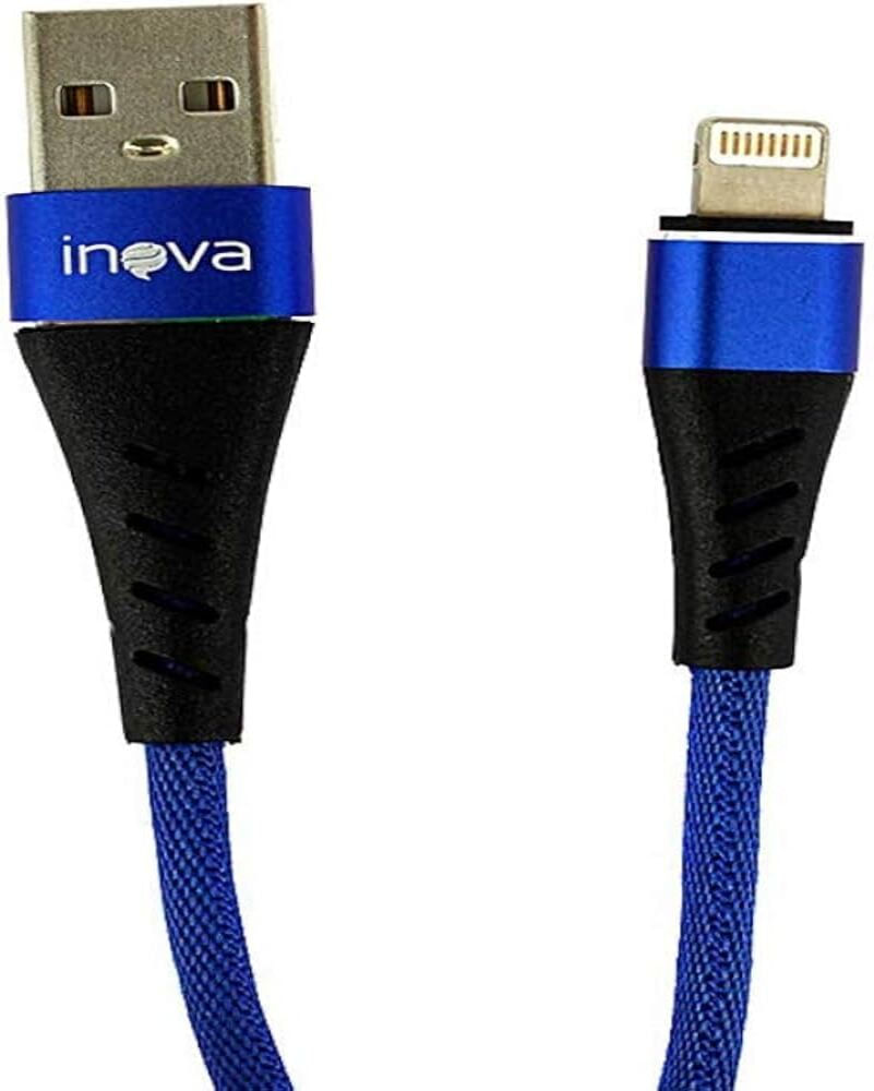 Cabo de dados LIGHTNING/USB 2.4A flexível NY - colors