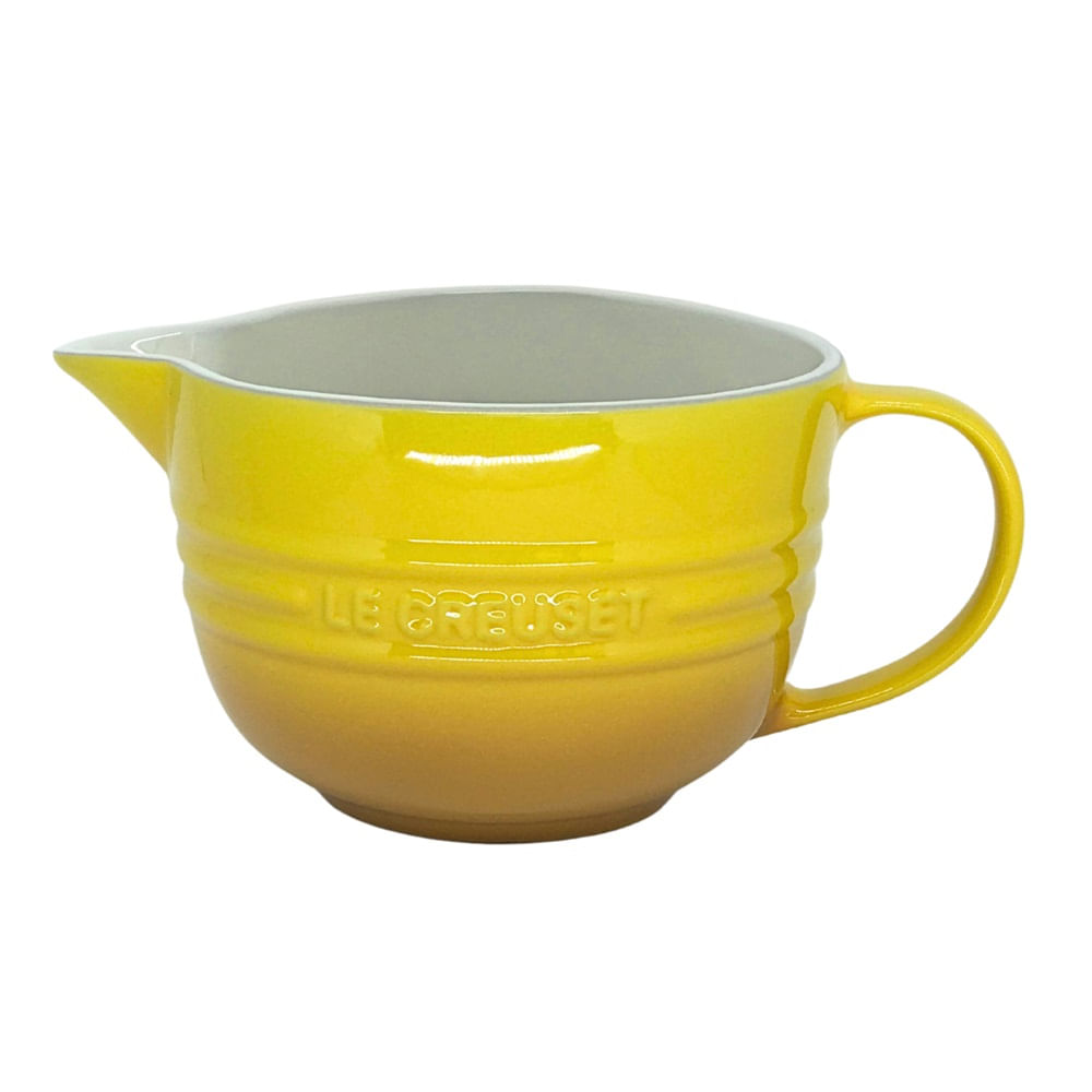 BOWL LE CREUSET DE PREPARO EM CERÂMICA 2L AMARELO NÉCTAR 70106206720002