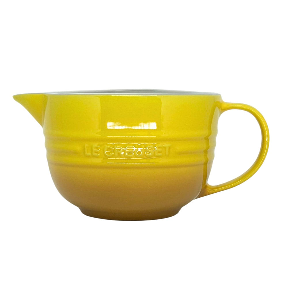 BOWL LE CREUSET DE PREPARO EM CERÂMICA 2L AMARELO NÉCTAR 70106206720002