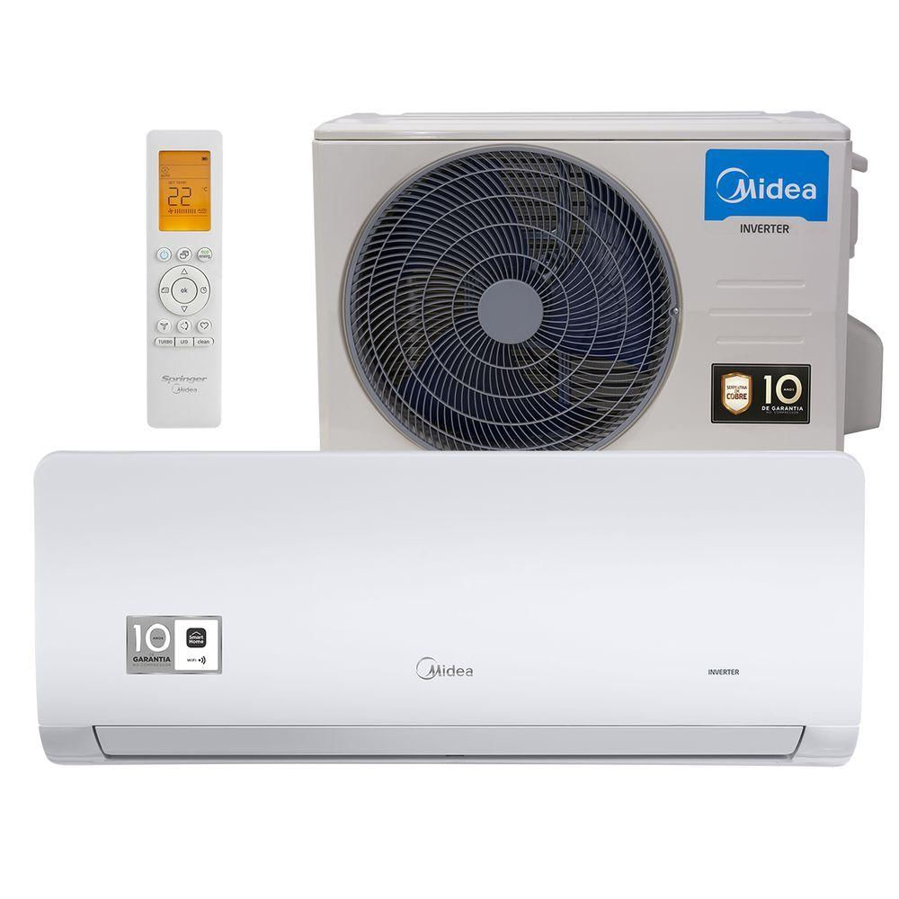 Ar-Condicionado Split Hi Wall Inverter Springer Midea 18.000 BTUs Frio Xtreme Save Connect R-32 220V