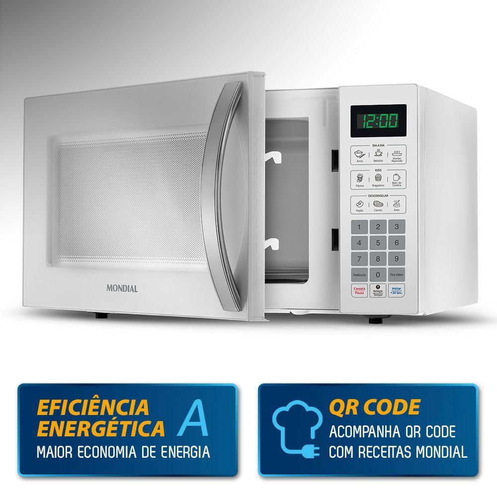 Micro-ondas 34l Mondial Mo-02-34-w 127v/60hz . 110