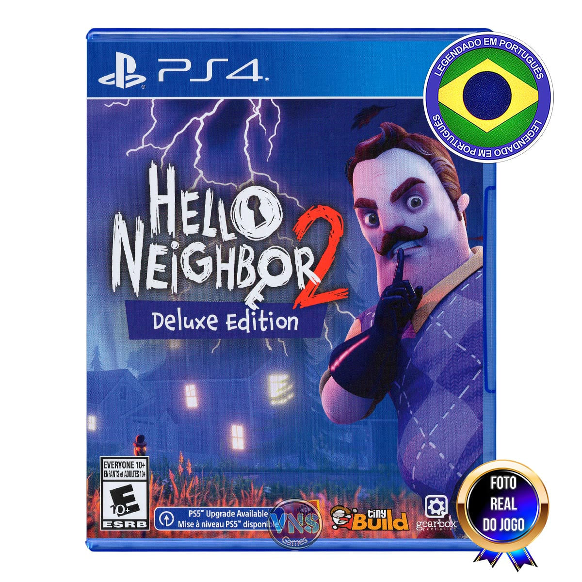 Hello Neighbor 2 Deluxe Edition - PS4 - Mídia Física