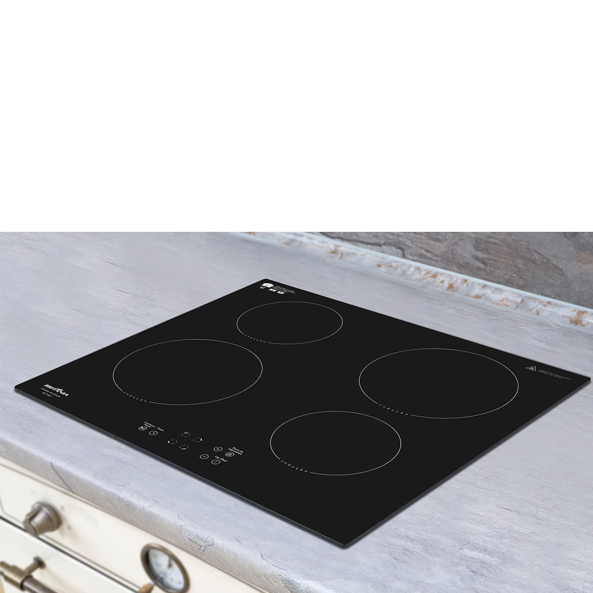 Cooktop de Indução Britânia 4 Queimadores Painel Touch BCT04P 220V