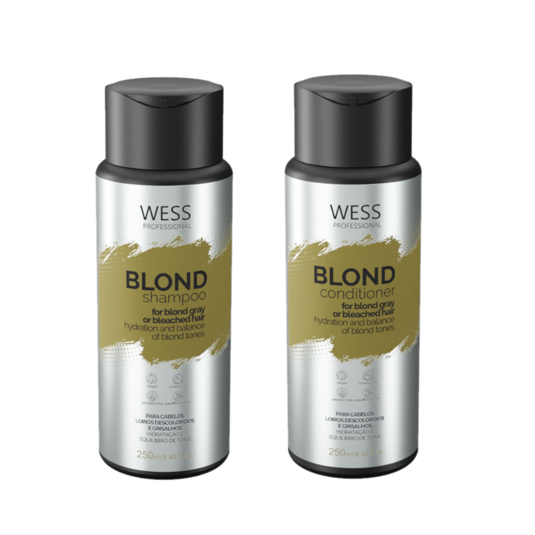 Wess Kit Blond Shampoo + Condicionador