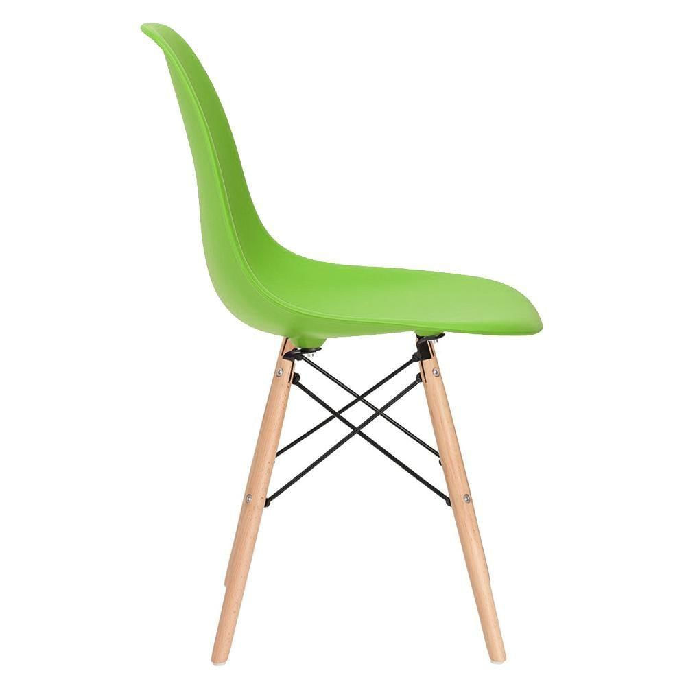 Cadeira Charles Eames Eiffel Dsw Clara Verde Claro