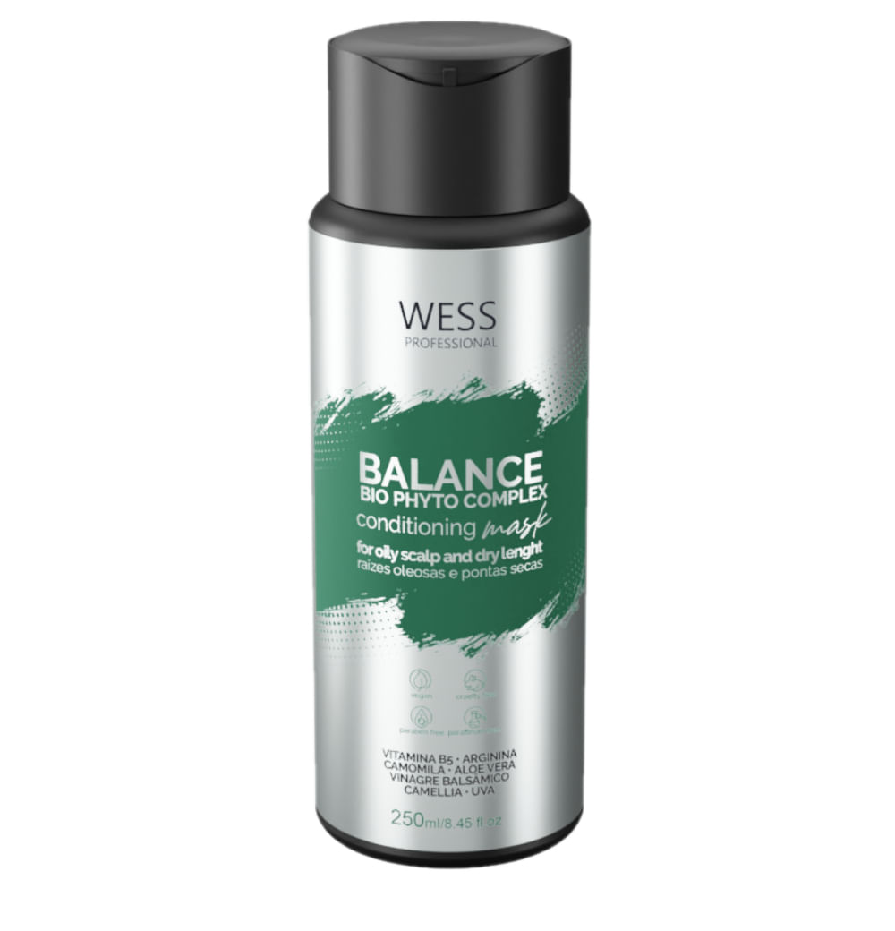 Wess Balance Máscara Condicionadora - 250ml