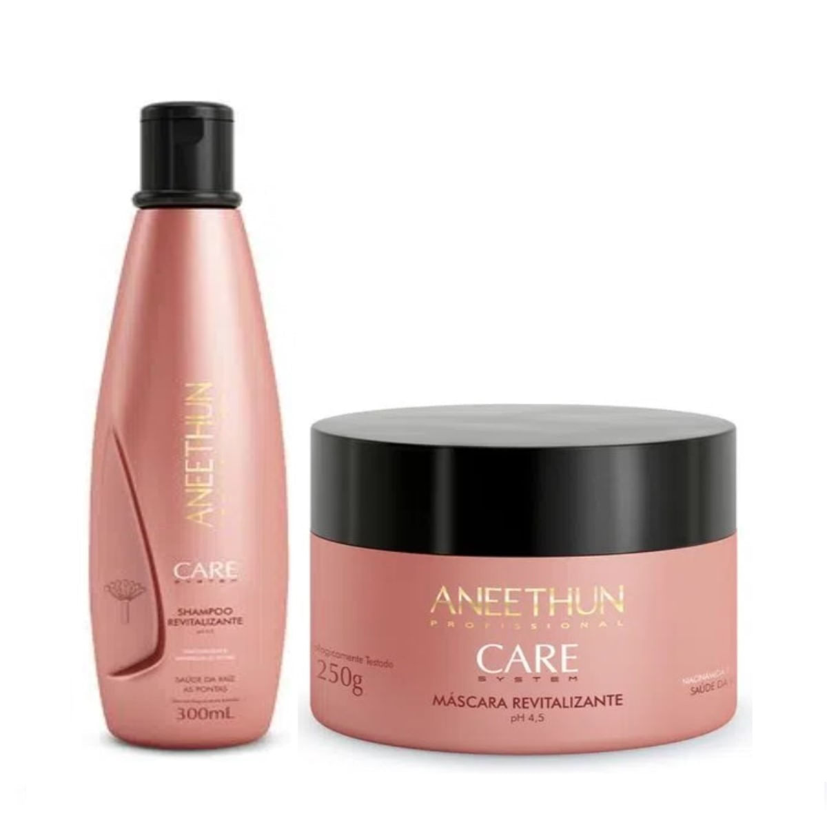 Kit Aneethun Care System Shampoo 300ml + Máscara 250g