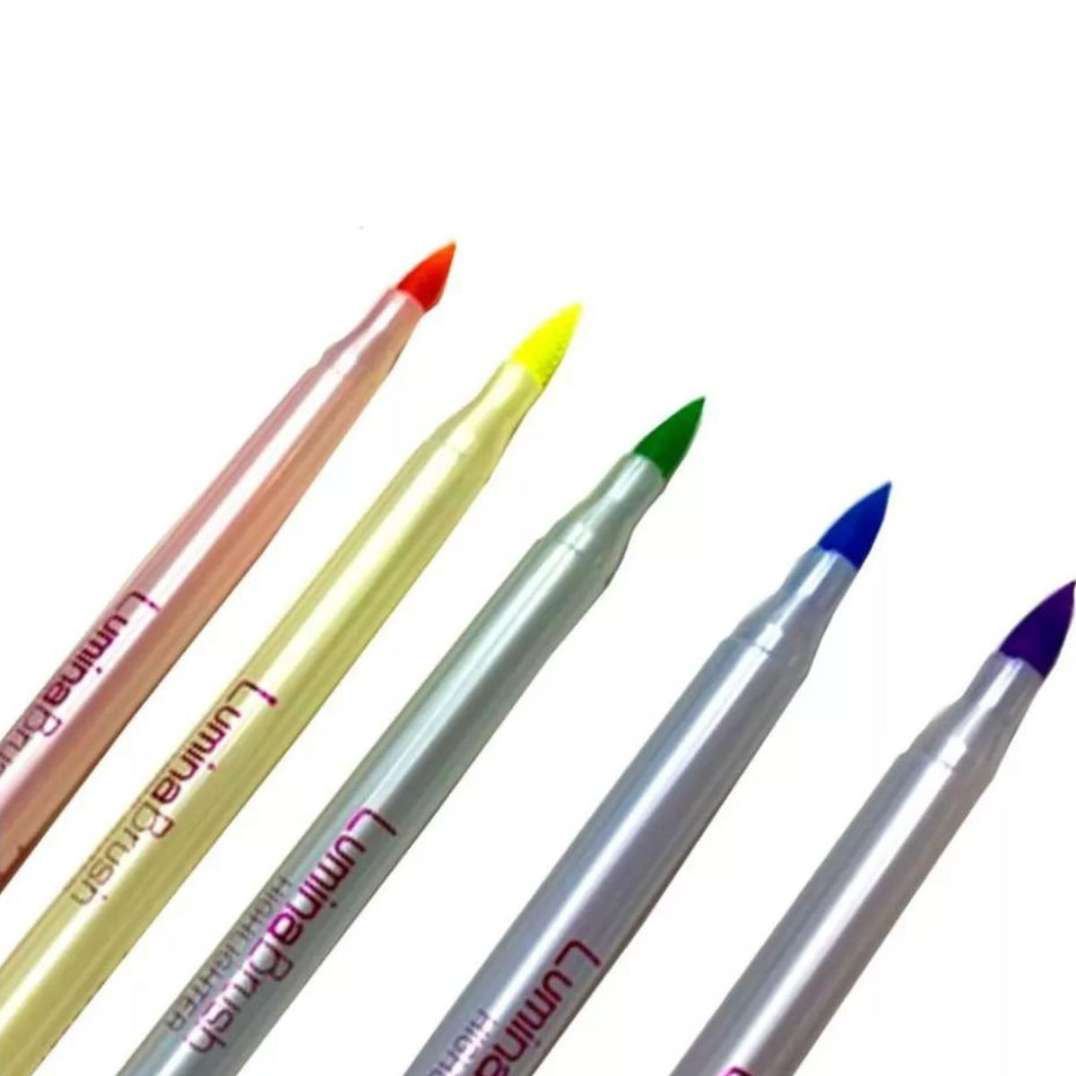 MARCA TEXTO LUMINA BRUSH HIGHLIGHTER -PASTEL - 6 UN - NEWPEN