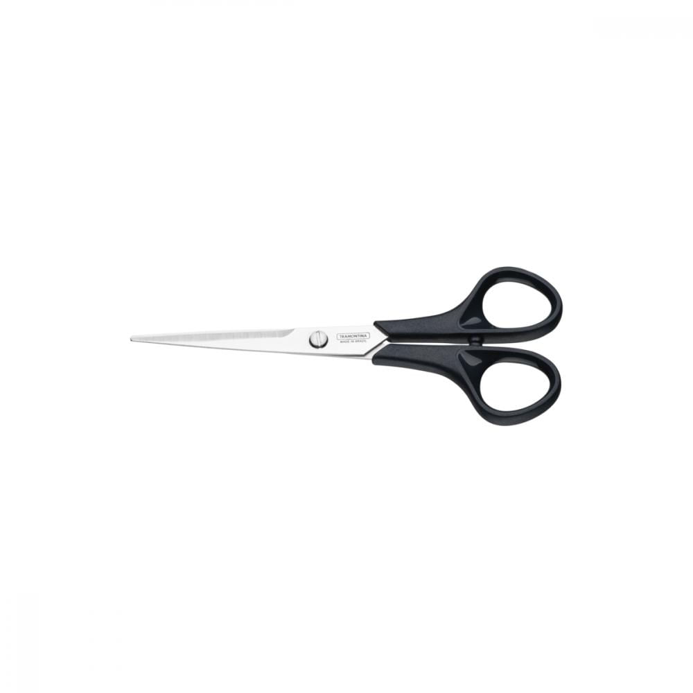 Tesoura para Cabelo Tramontina Supercort com Lamina em Aço Inox e Cabo de Polipropileno Onix 6"