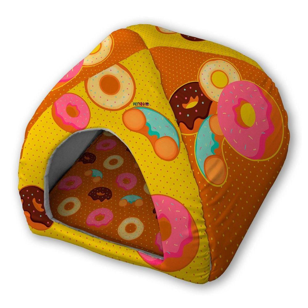 Toquinha Pet Cama Iglu Donuts Tamanho:P