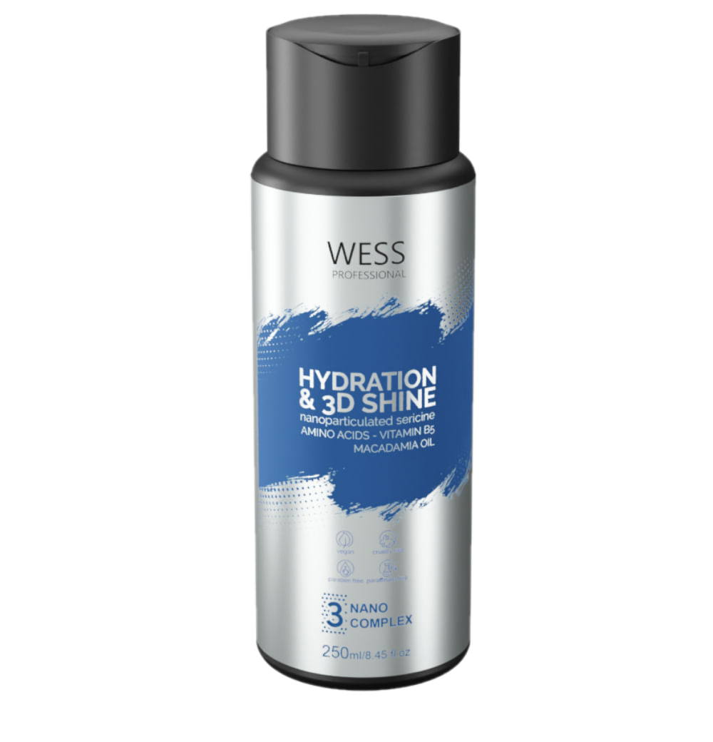 Wess Nano Selagem Hidratante Passo 3 - 250ml