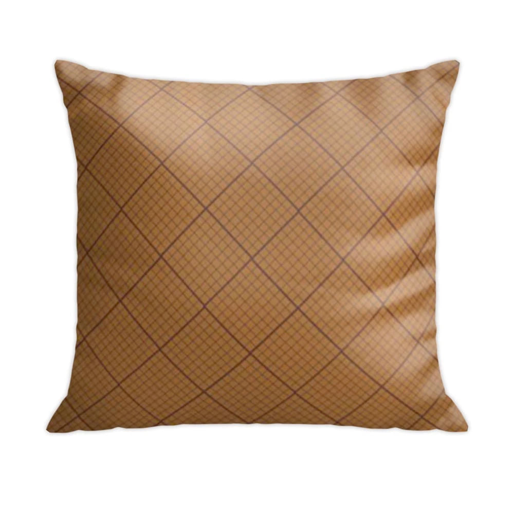 Almofada Le Deserto Grid/Xadrez 45x45cm Cetim Estampas Diversas - Item Sortido