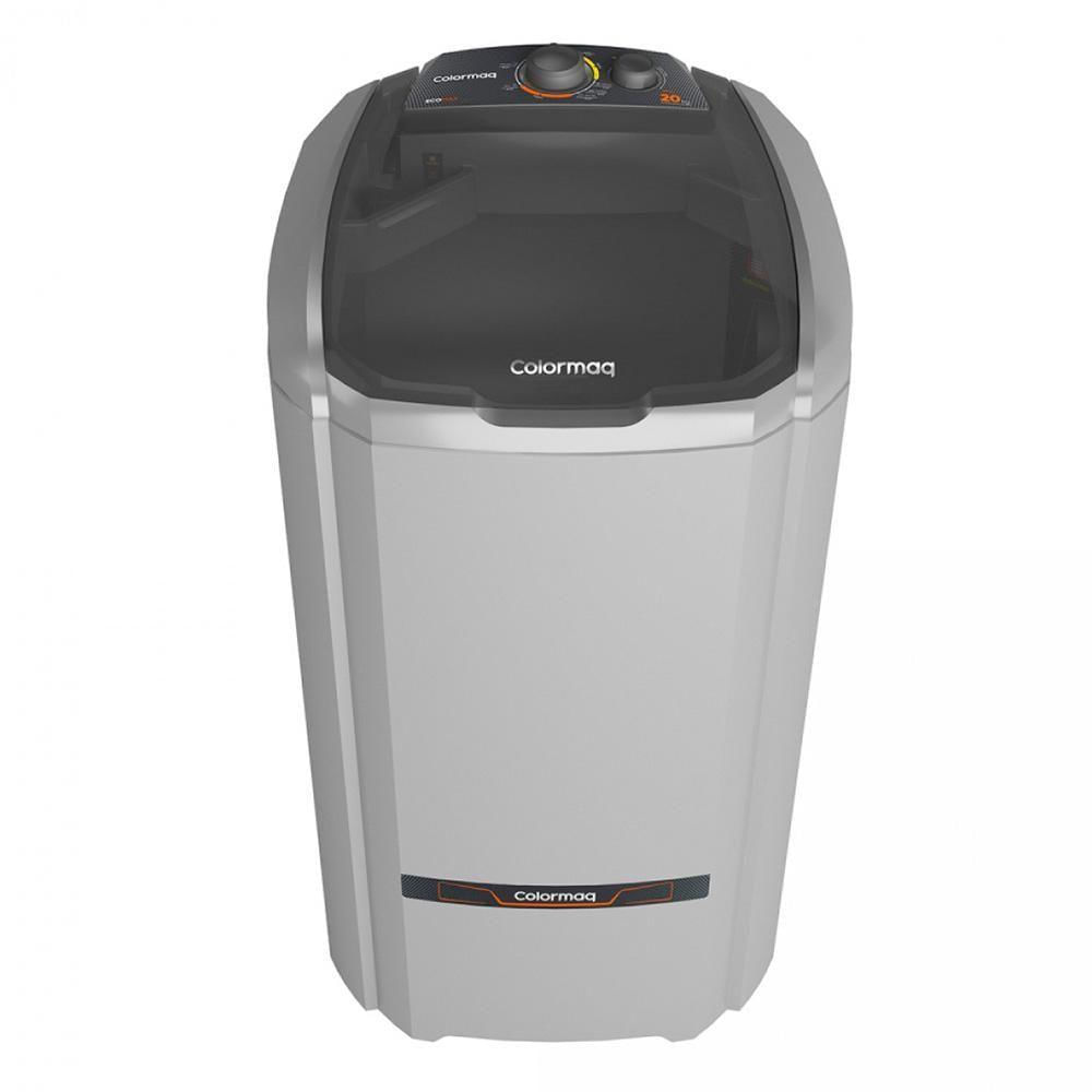 Tanquinho Semiautomático Colormaq Lcs 20Kg 127V Prata 127V 110